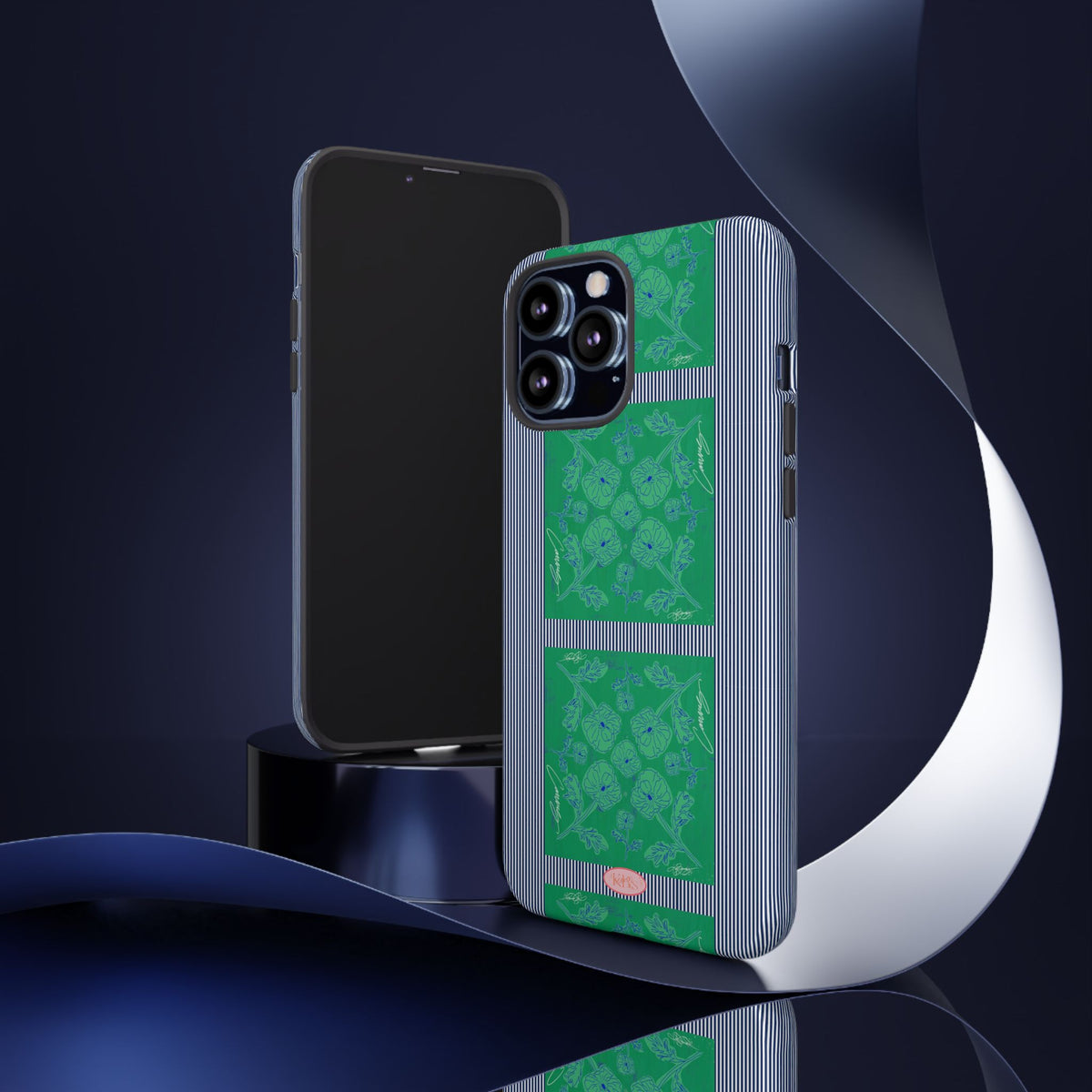 Flora Bloom Scarf Tough Case for iPhone