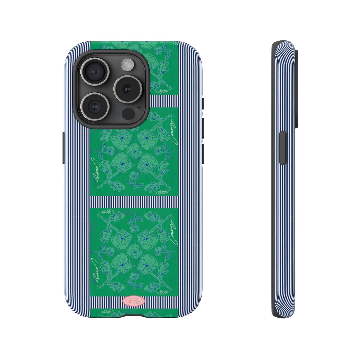Flora Bloom Scarf Tough Case for iPhone