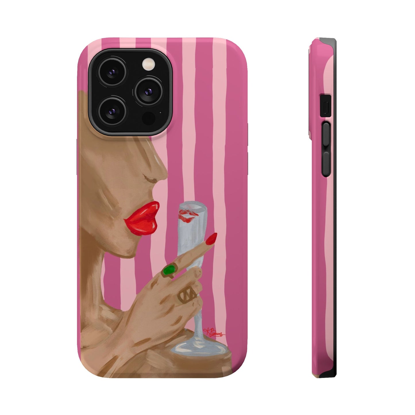 Champagne Kiss Mag Safe Case