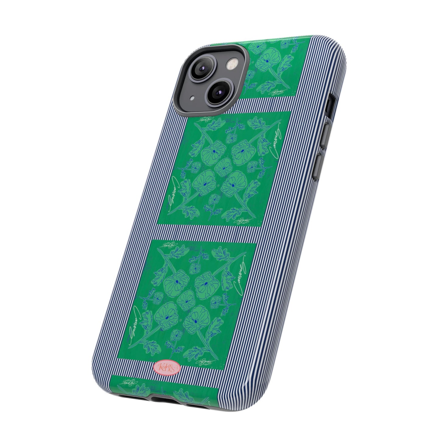 Flora Bloom Scarf Tough Case for iPhone