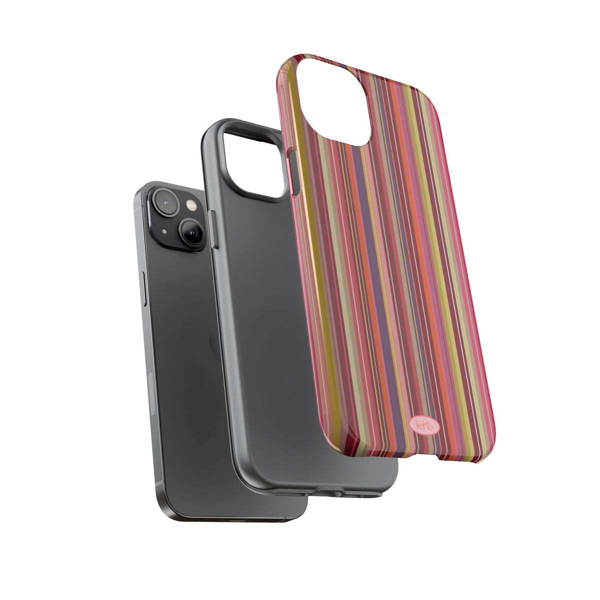 Colorful Striped Phone Case - Tough Cases