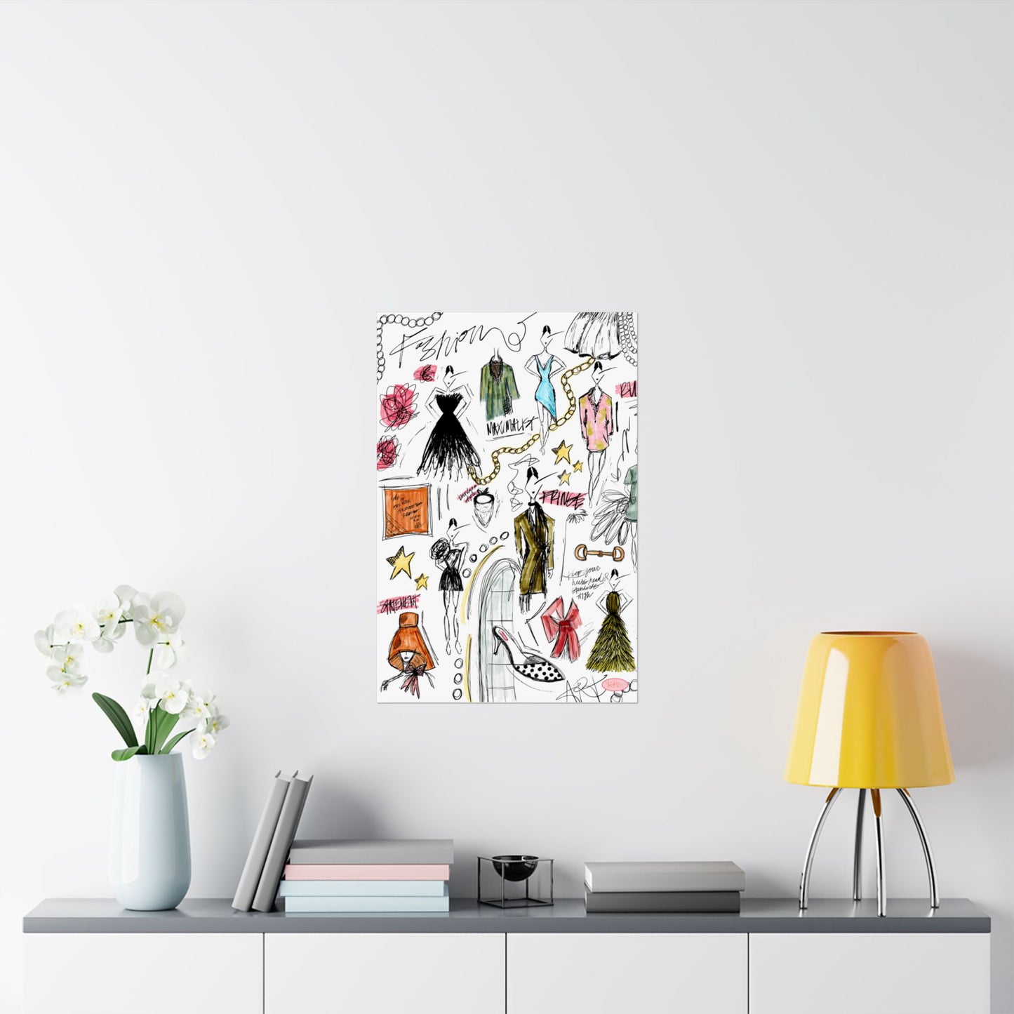 Fashion Sketch Print