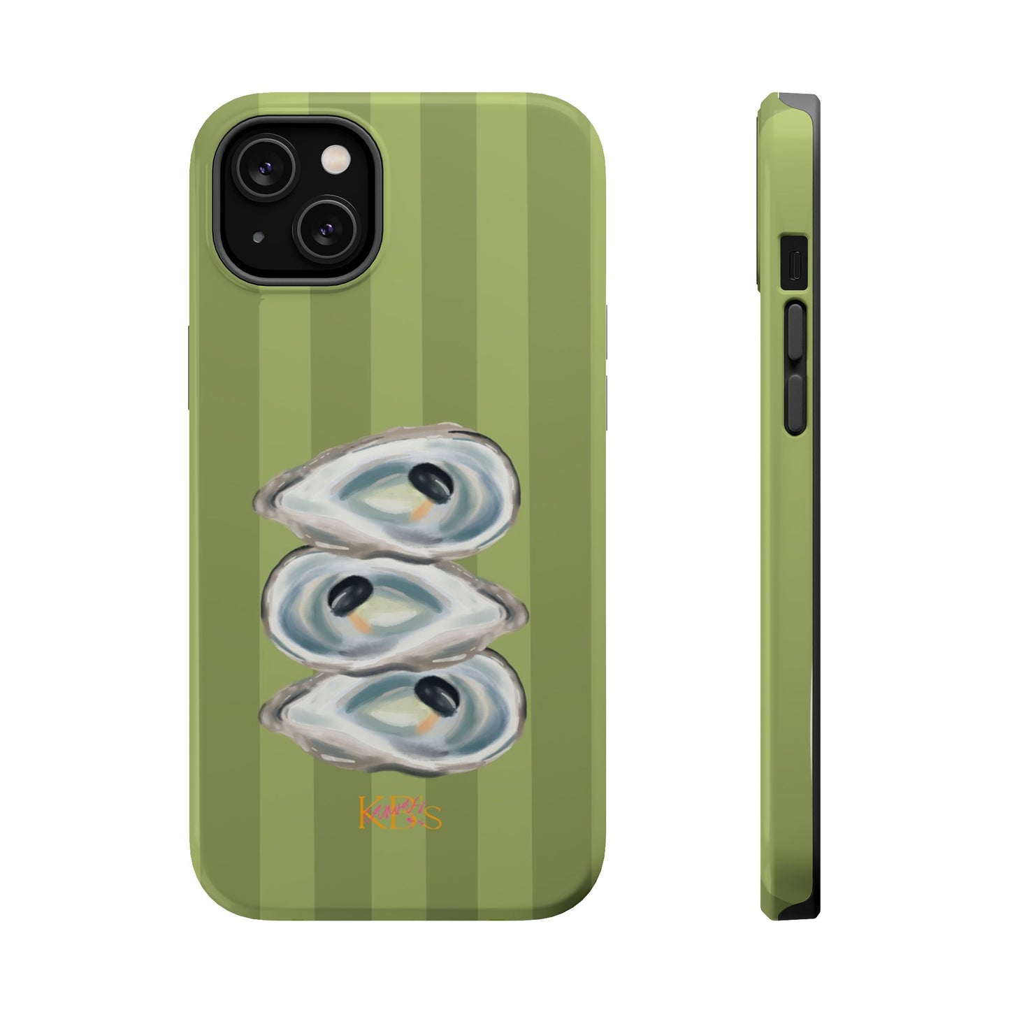 Striped Oyster Mag Safe Case