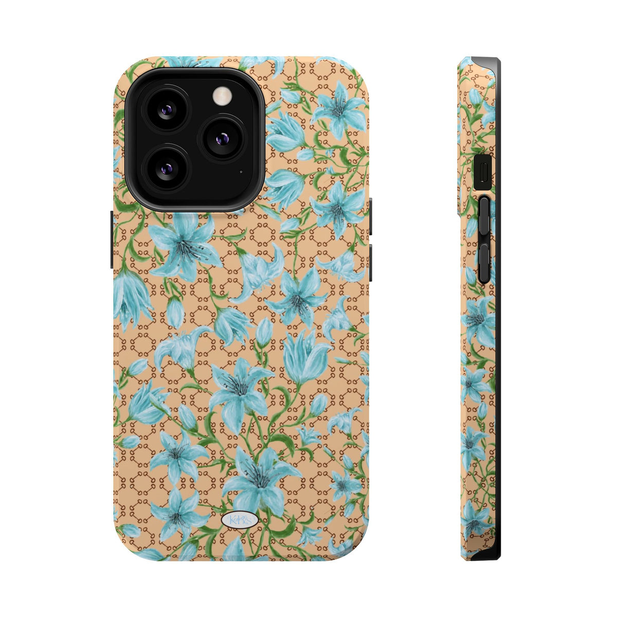 Horsebit Fleur Mag Safe Case for iPhone