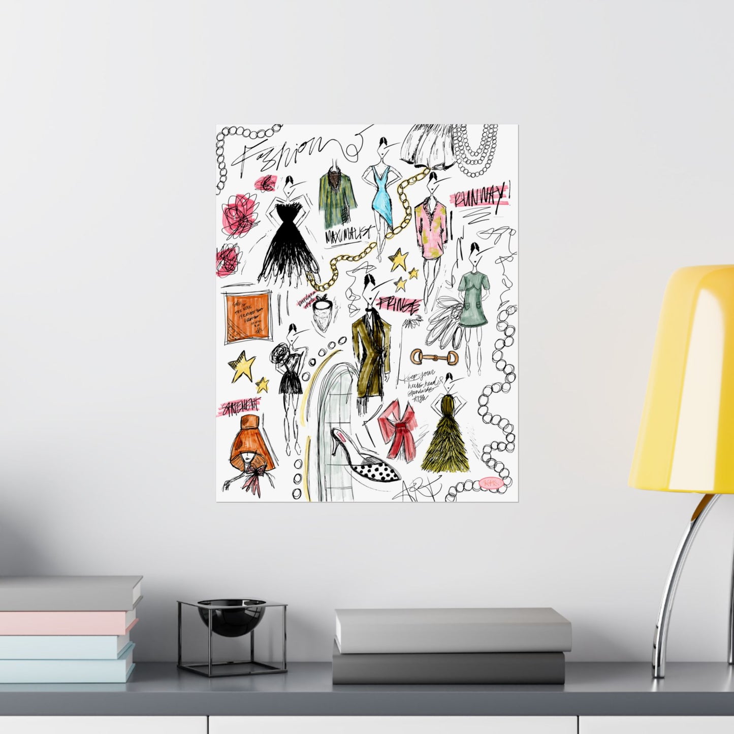 Fashion Sketch Print