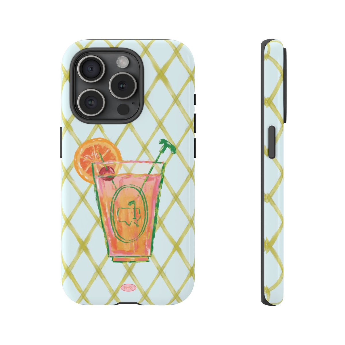 Azalea Cocktail Tough Case for iPhone