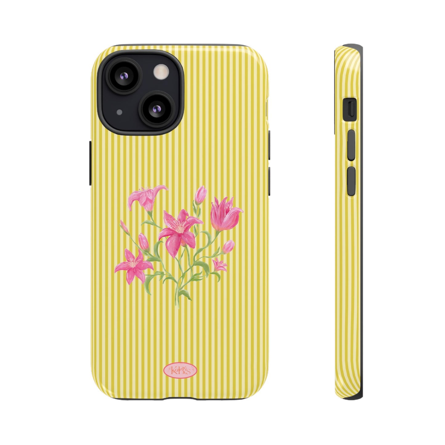 Lily Bloom Tough Case for iPhone - Yellow