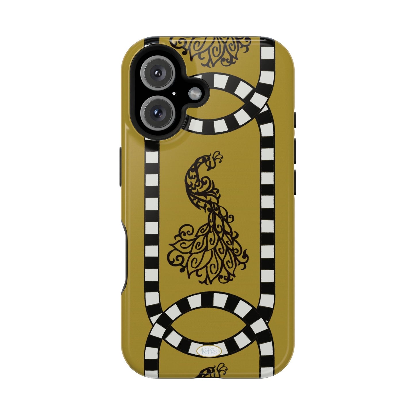 Feathered Stripe Mag Safe Case for iPhone