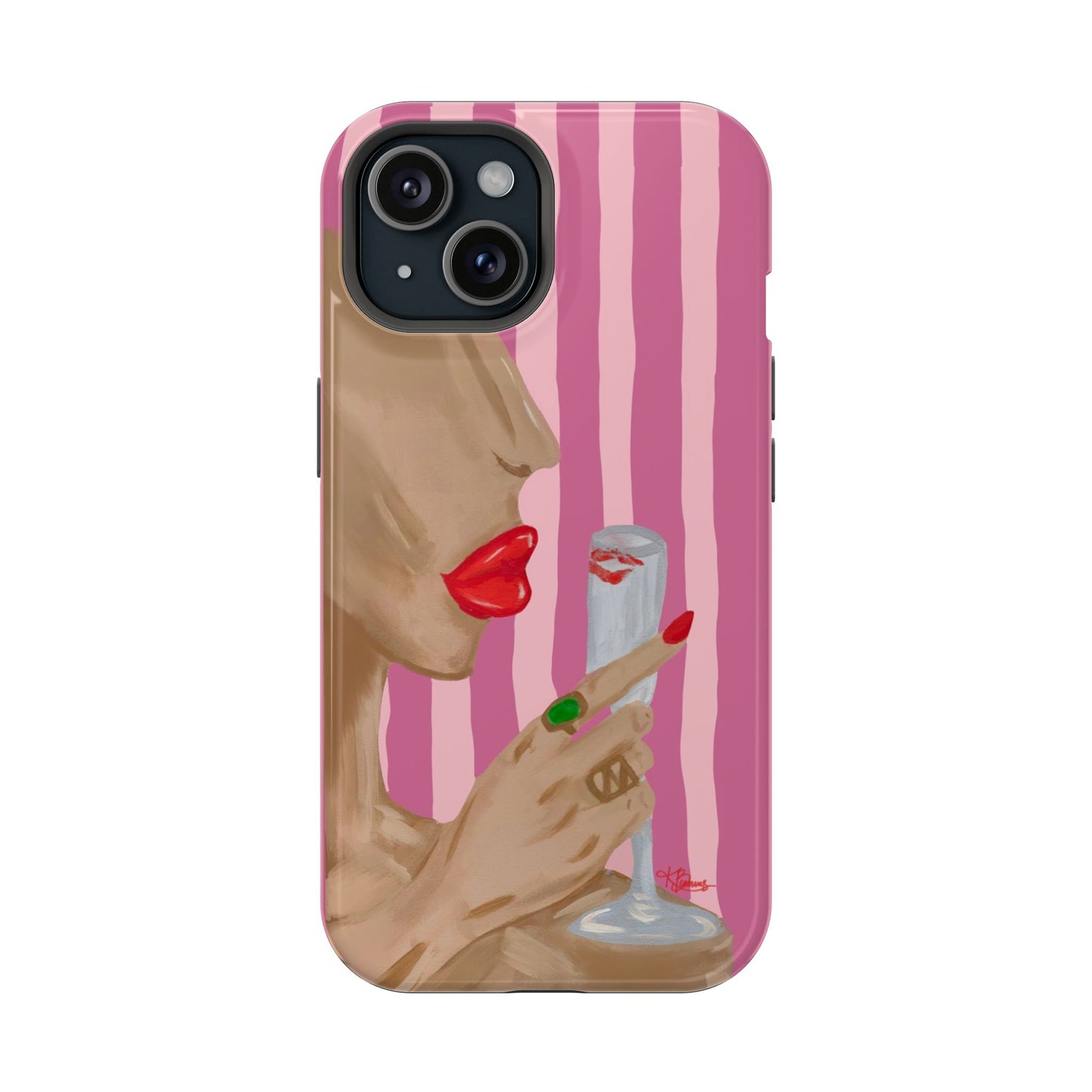 Champagne Kiss Mag Safe Case