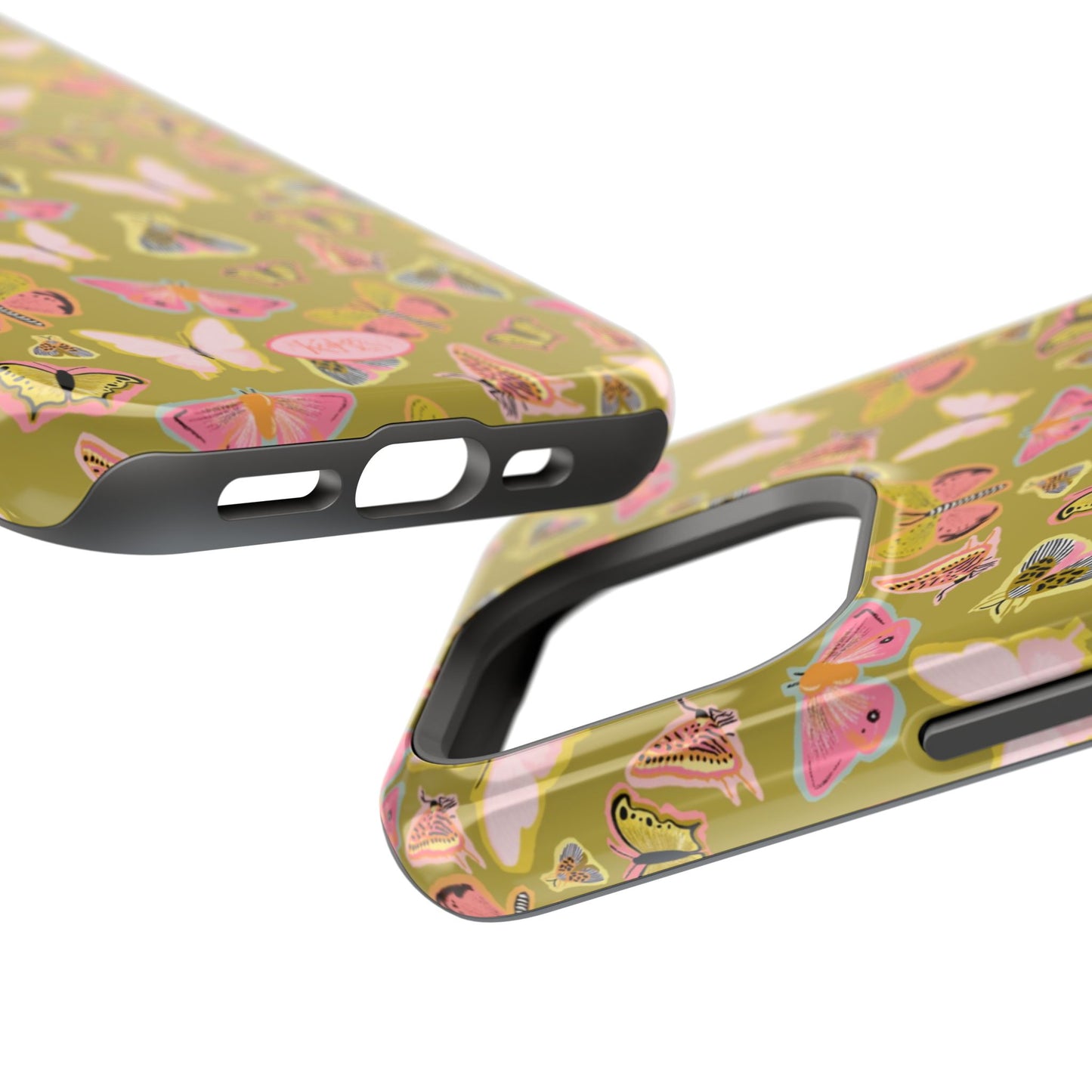 Butterfly Muse Mag Safe Case for iPhone - Green