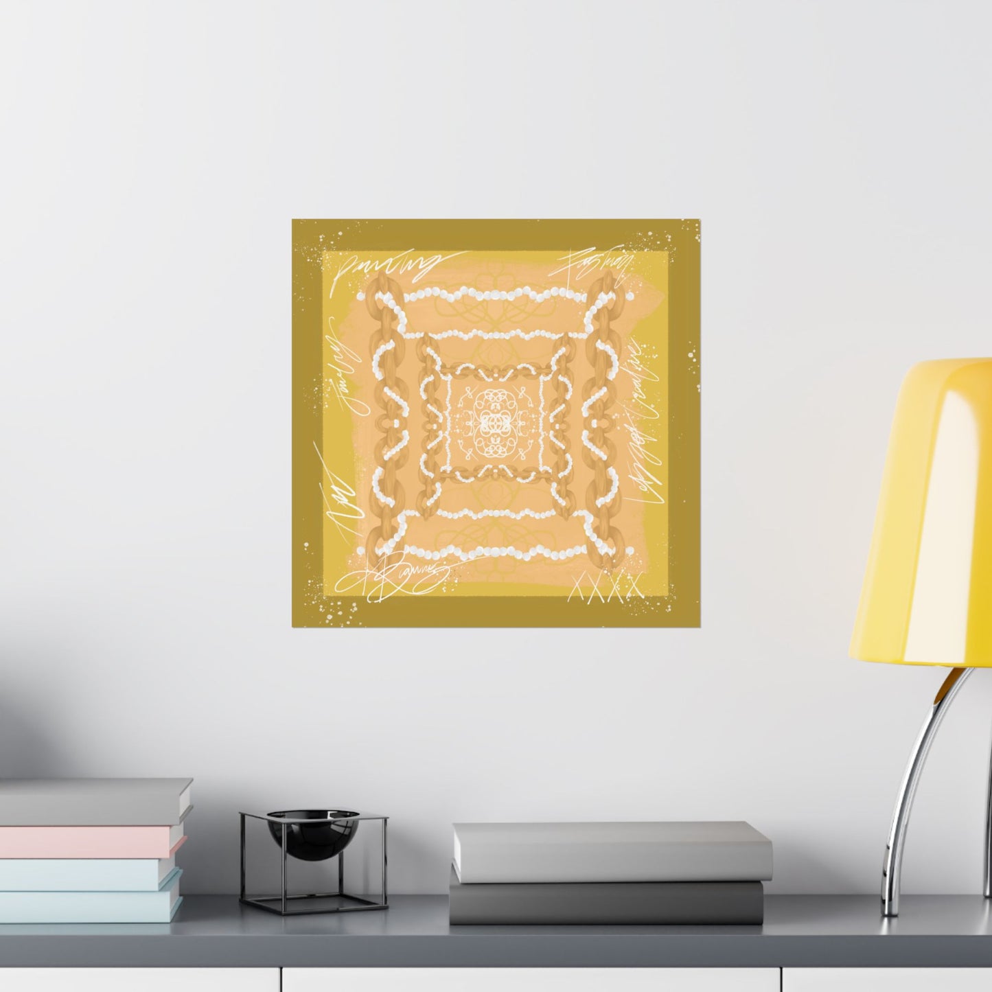 Maison Link Scarf Photo Print