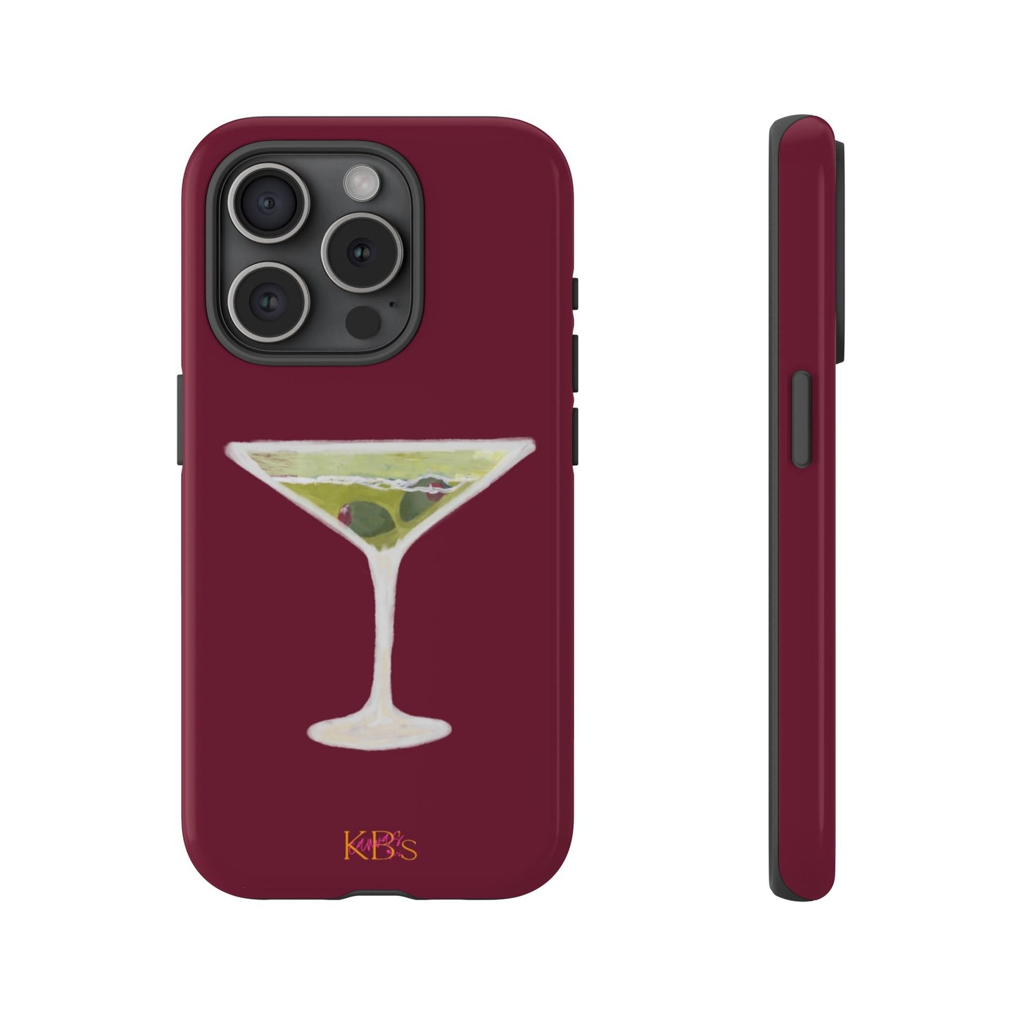Maroon Martini Tough Case
