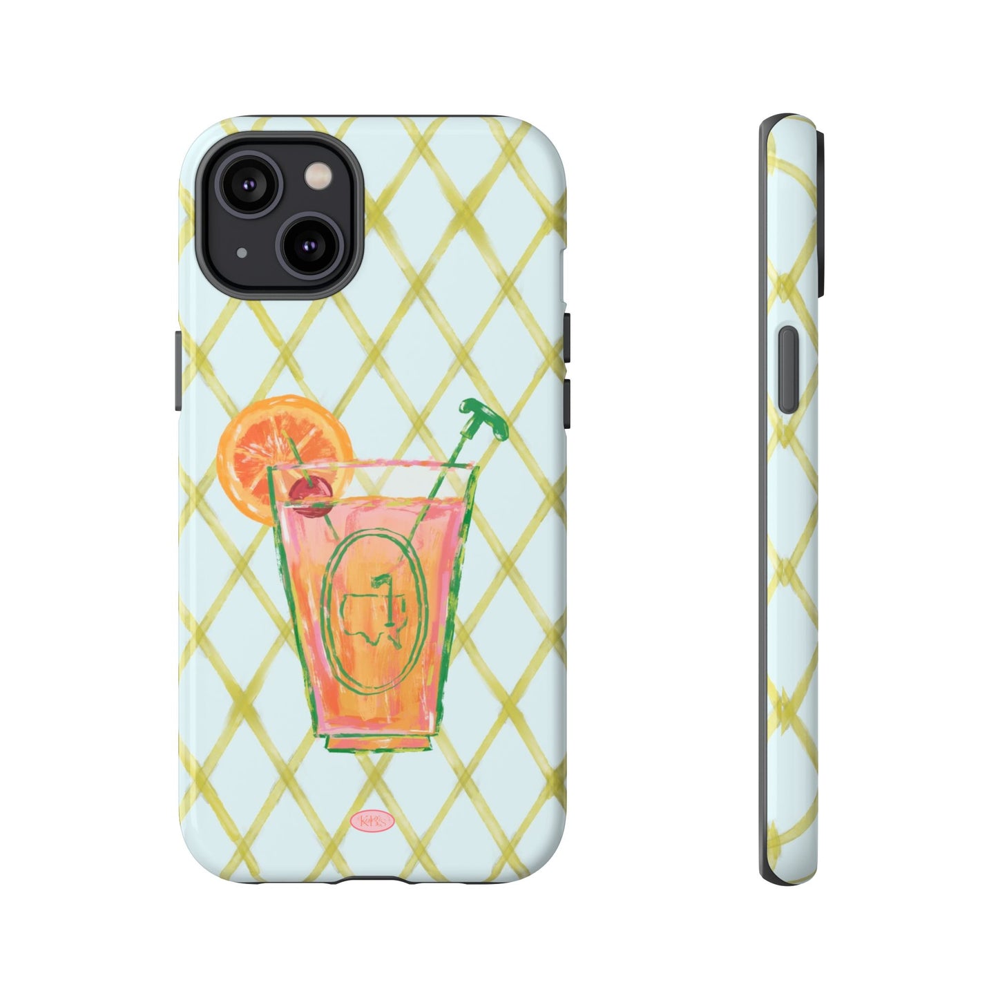 Azalea Cocktail Tough Case for iPhone