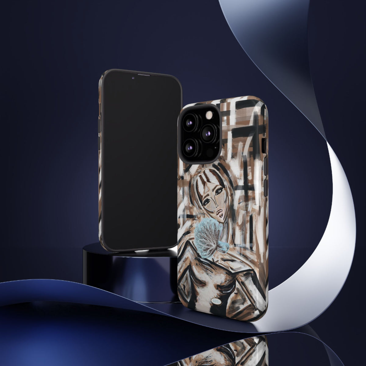 Quinn Parker Tough Case for iPhone - Blue