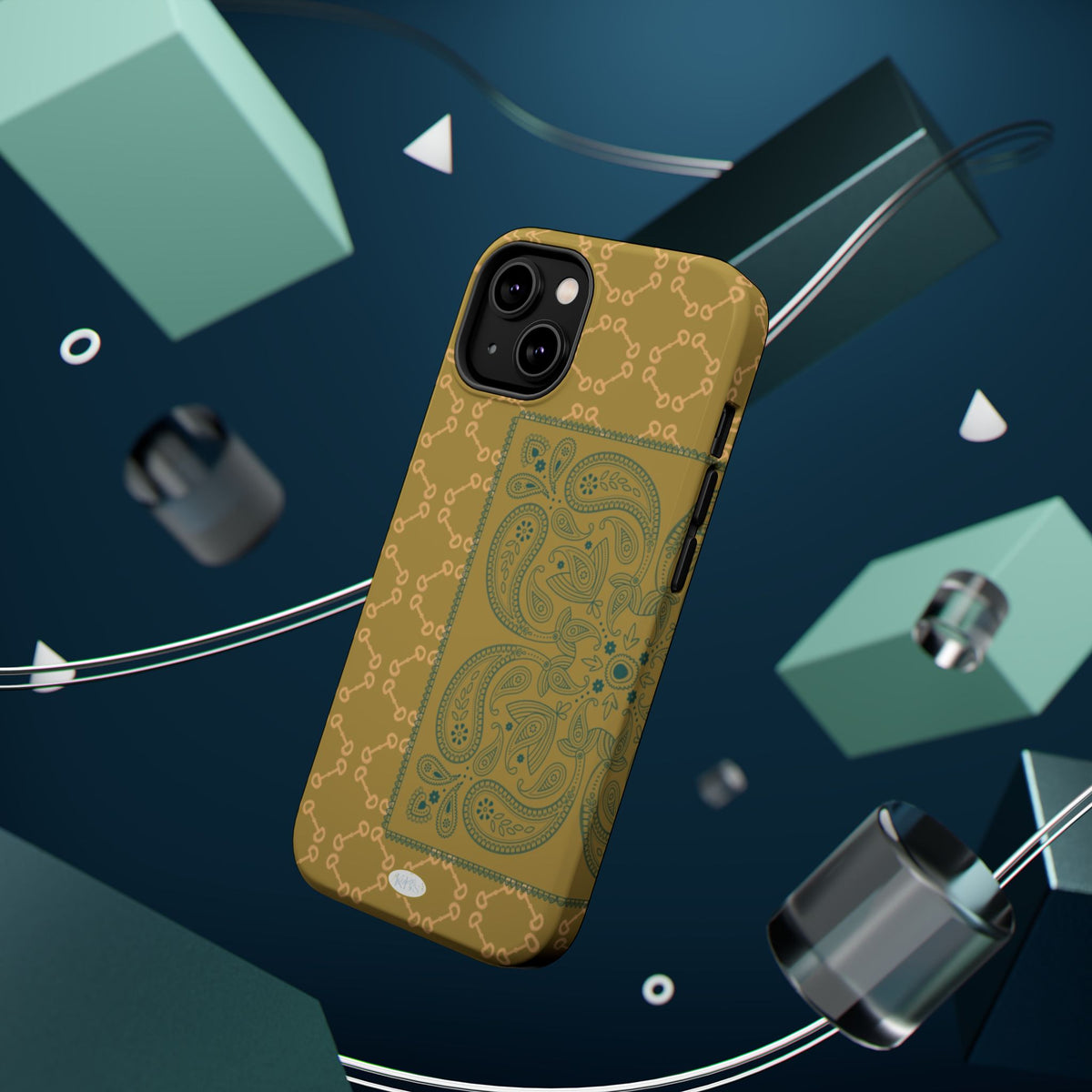 Horsebit Bandana Mag Safe Case for iPhone