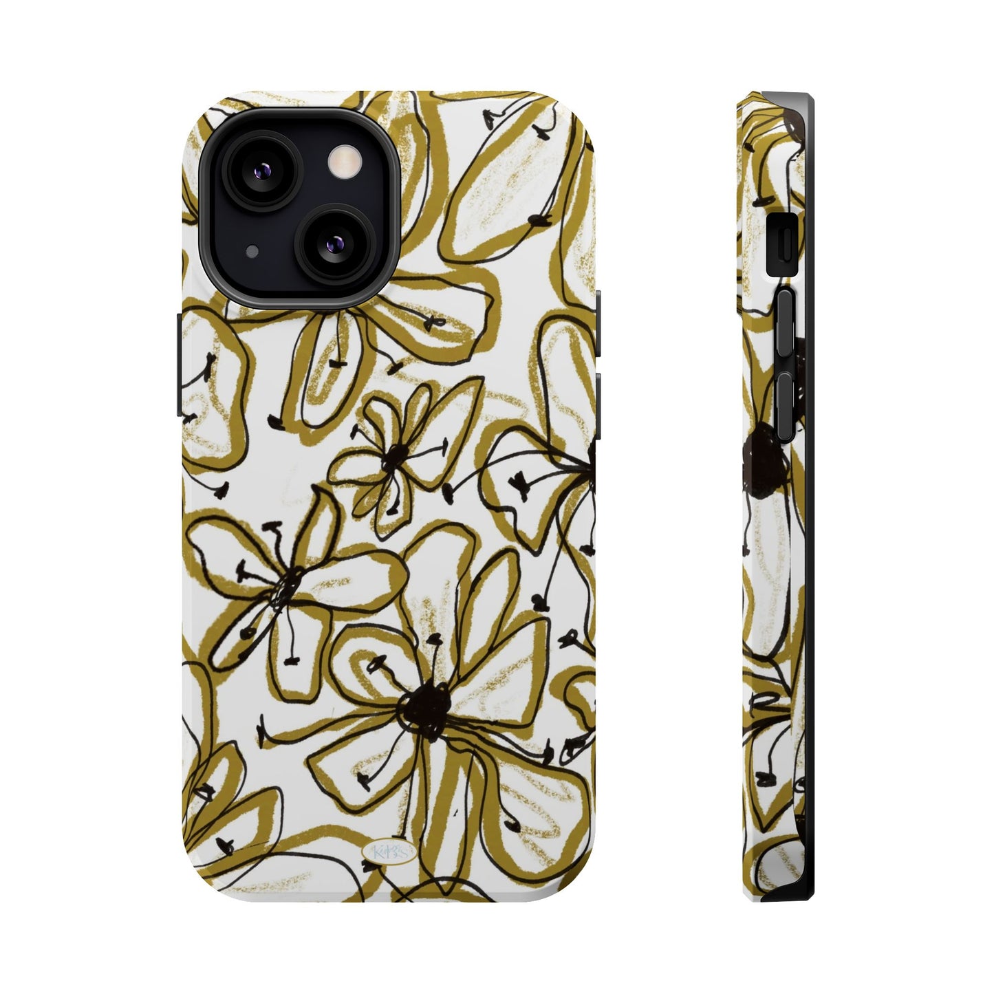 Floral Sketch Mag Safe Case for iPhone