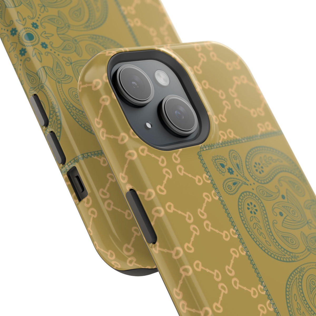 Horsebit Bandana Mag Safe Case for iPhone