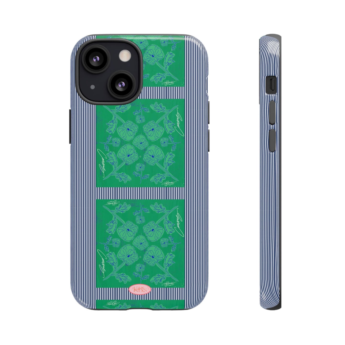 Flora Bloom Scarf Tough Case for iPhone