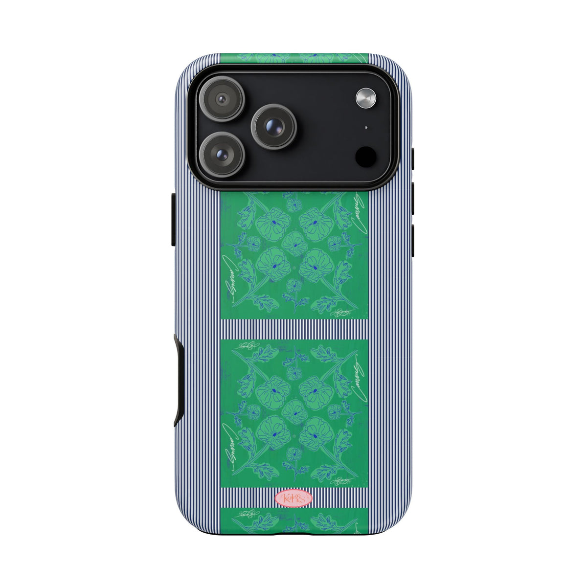 Flora Bloom Scarf Tough Case for iPhone