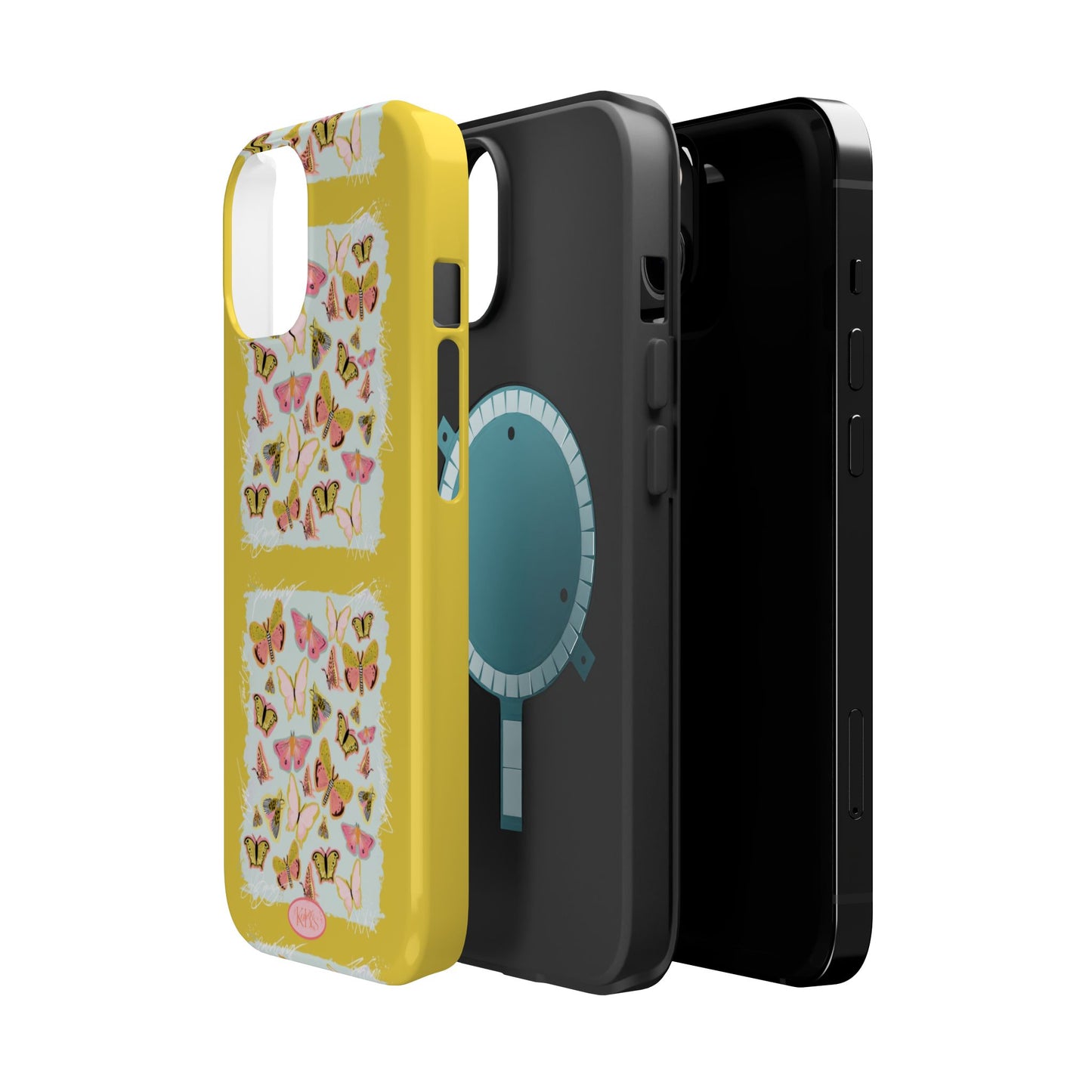 Butterfly Muse Scarf Mag Safe Case for iPhone