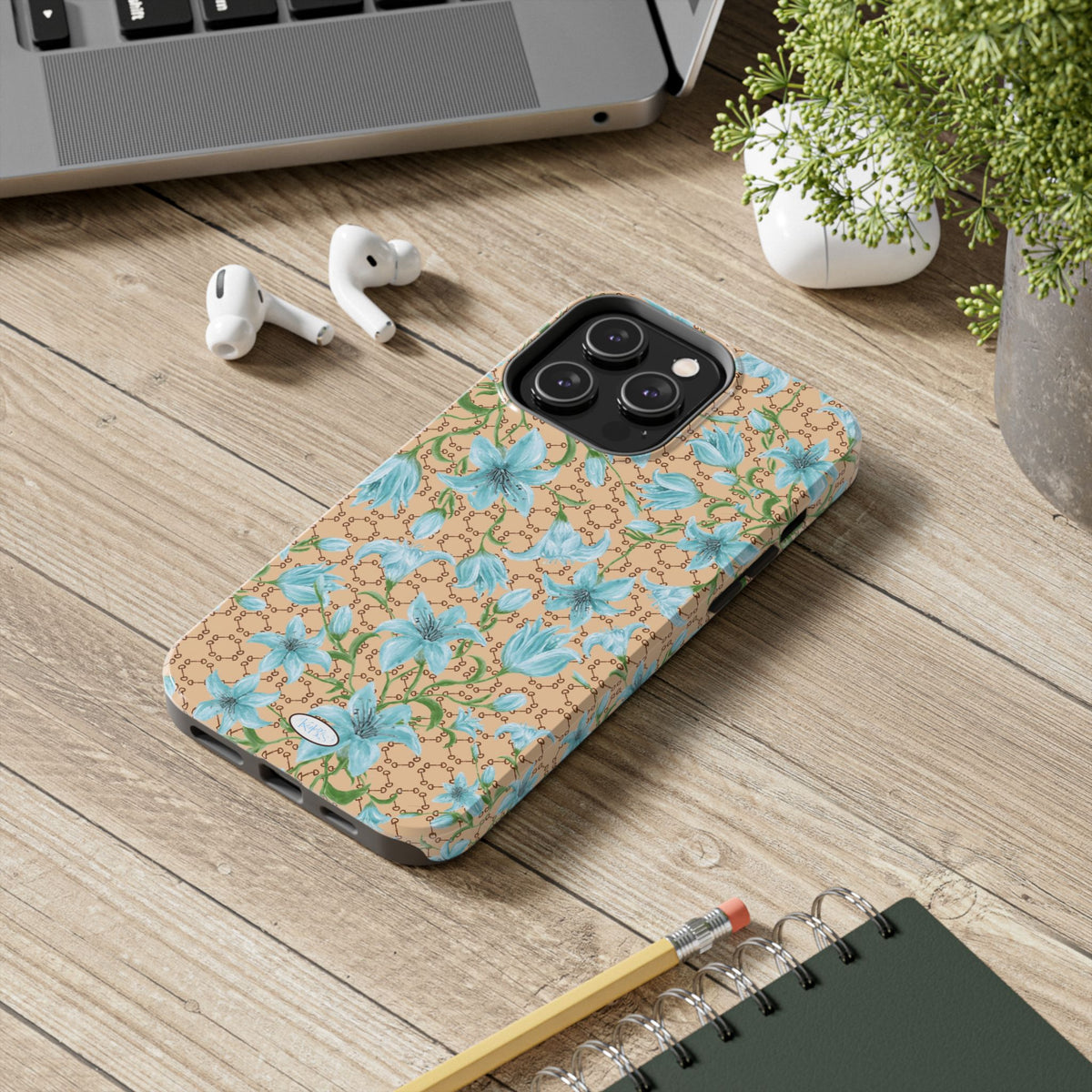 Horsebit Fleur Tough Case for iPhone