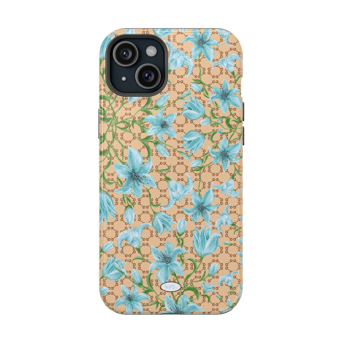 Horsebit Fleur Mag Safe Case for iPhone