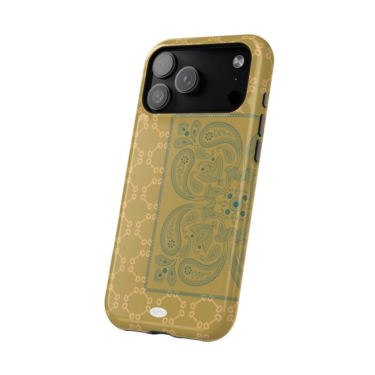Horsebit Bandana Mag Safe Case for iPhone