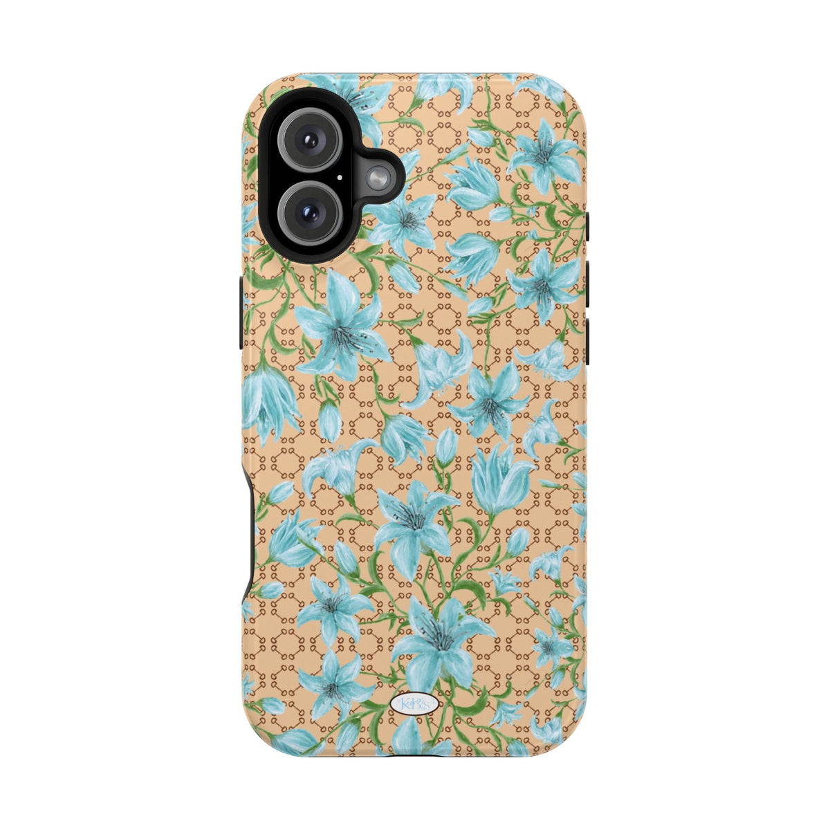 Horsebit Fleur Mag Safe Case for iPhone