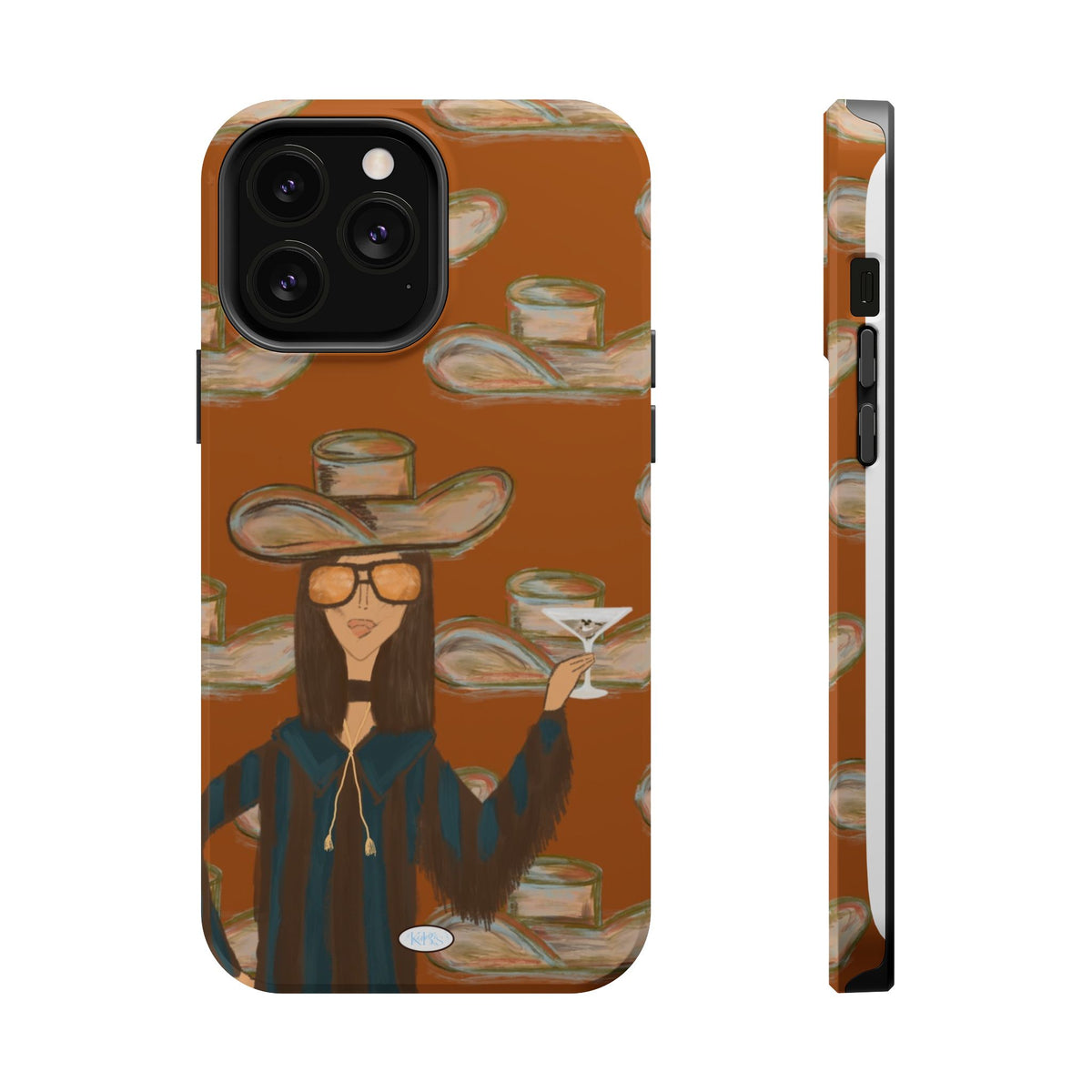 Cocktail Cowgirl Mag Safe Case for iPhone