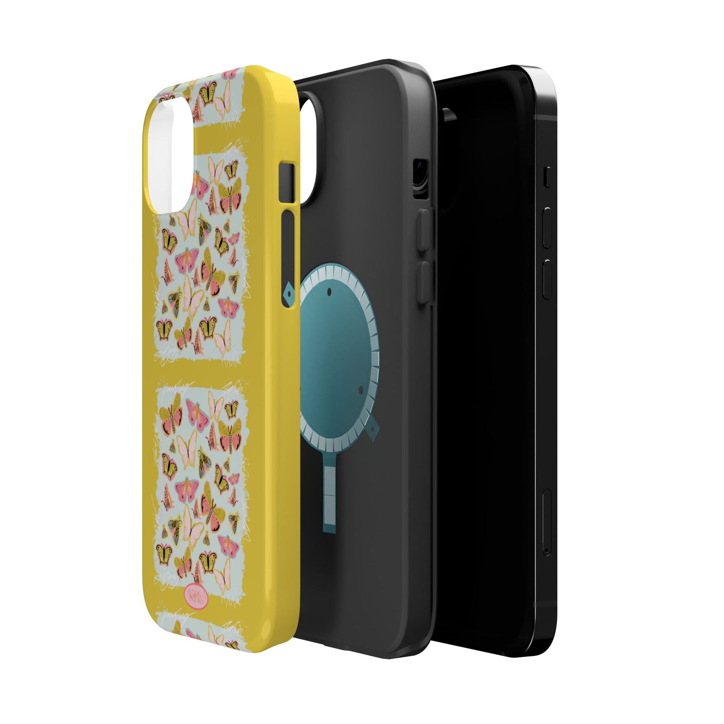 Butterfly Collage Mag Safe Case for iPhone