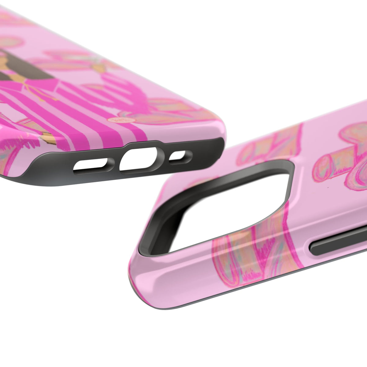 Cocktail Cowgirl MagSafe Case - Pink