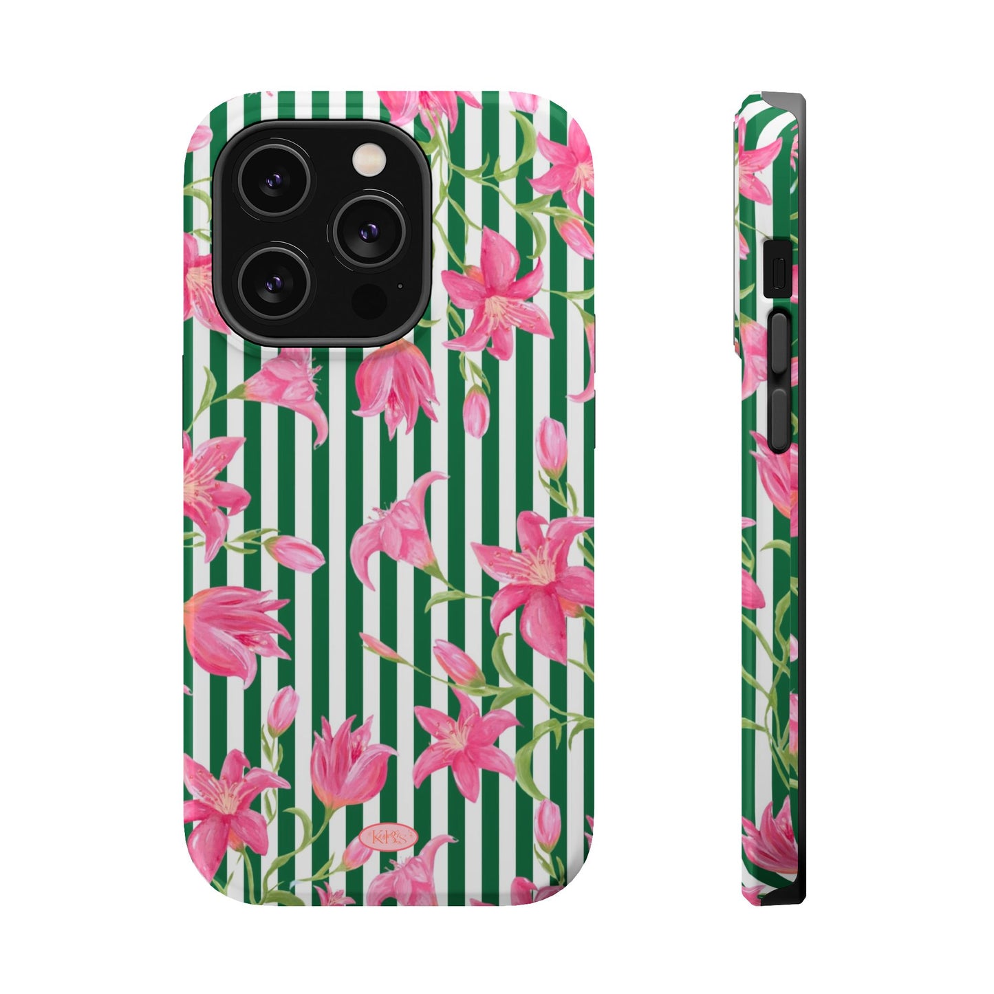 Azalea Stripe Mag Safe Case for iPhone