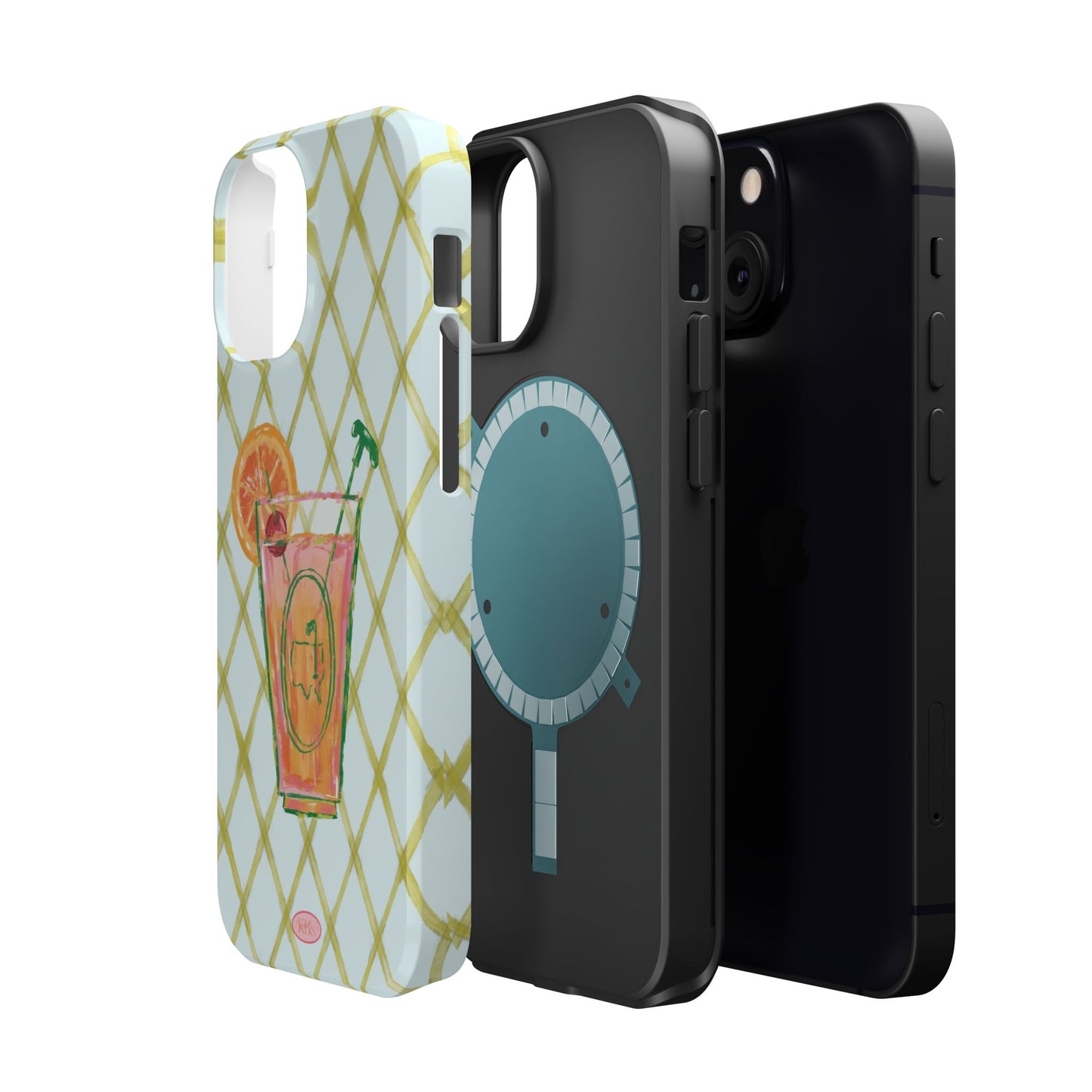 Azalea Cocktail Mag Safe Case for iPhone