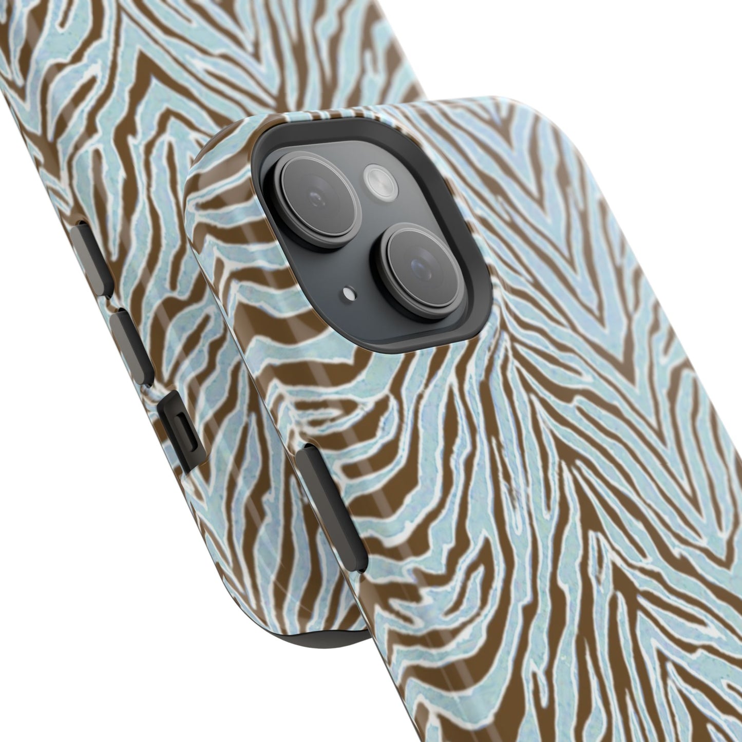 Zebra Bleu Mag Safe Case for iPhone