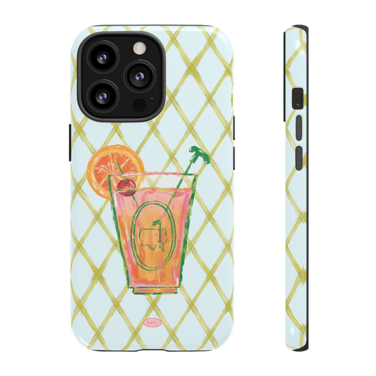 Azalea Cocktail Tough Case for iPhone
