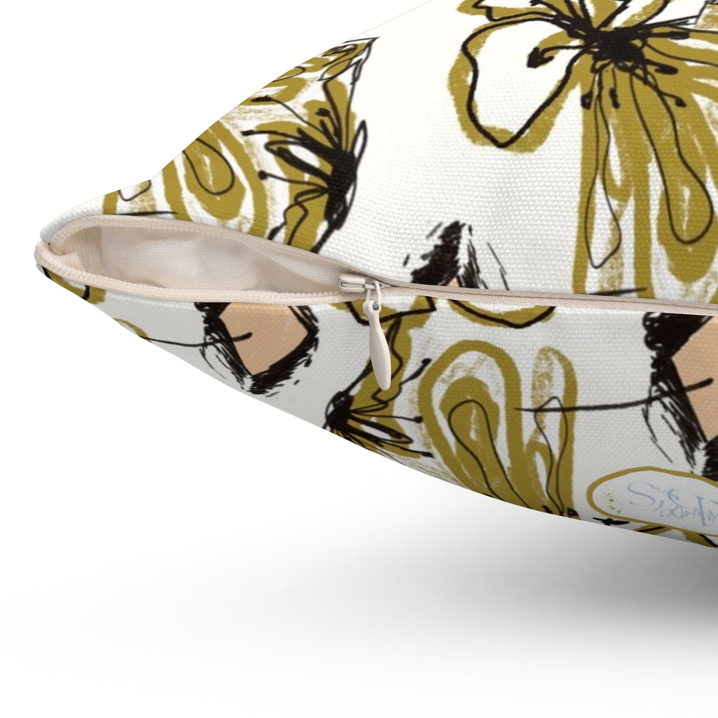 Fleur Runway Throw Pillow