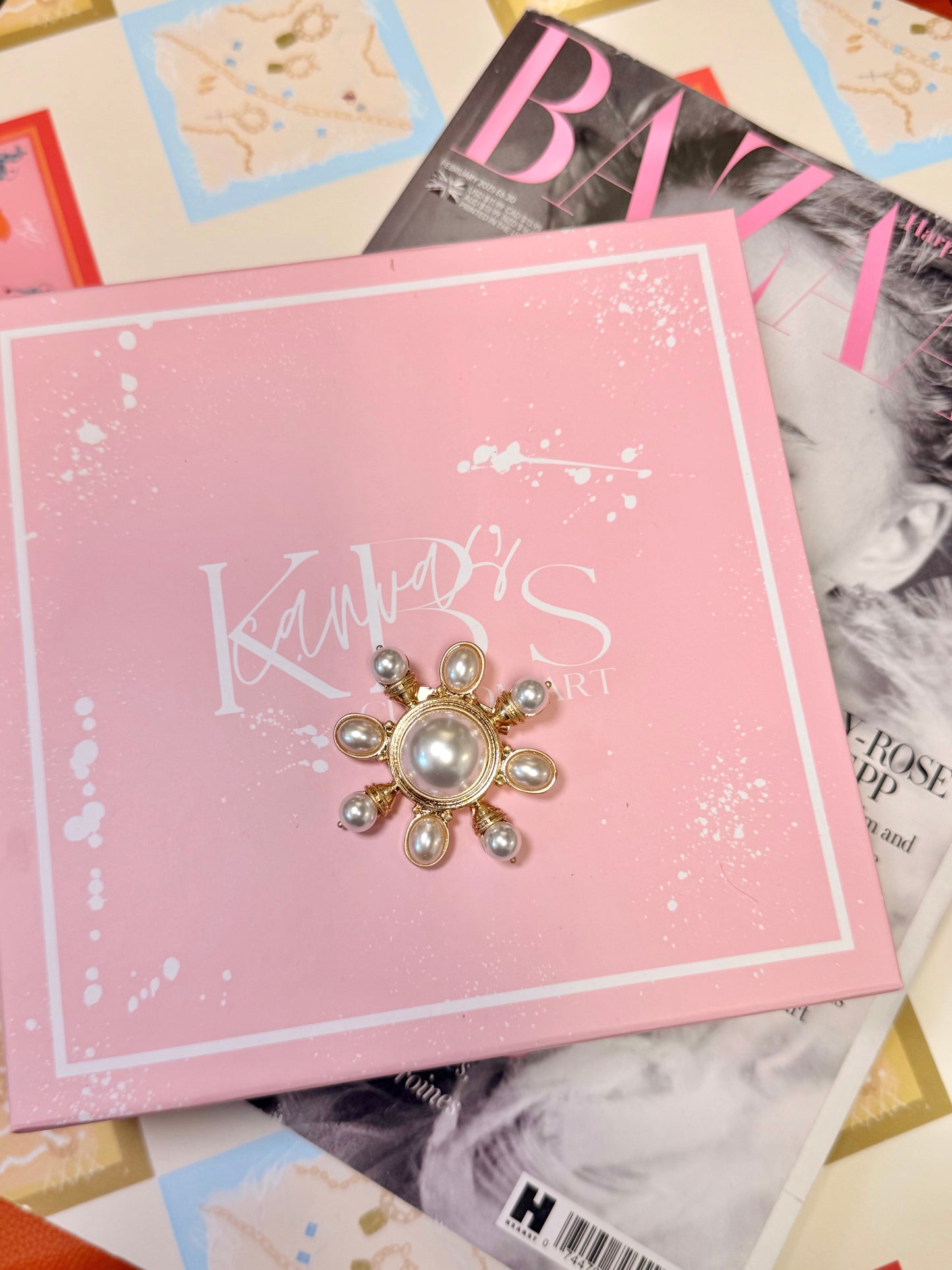 Radiant Pearl Brooch