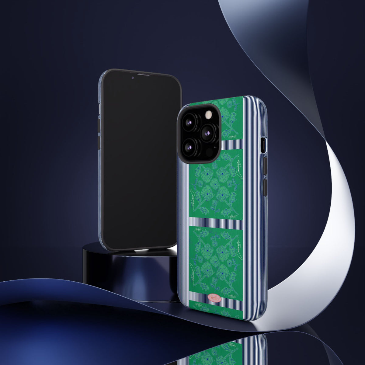 Flora Bloom Scarf Tough Case for iPhone