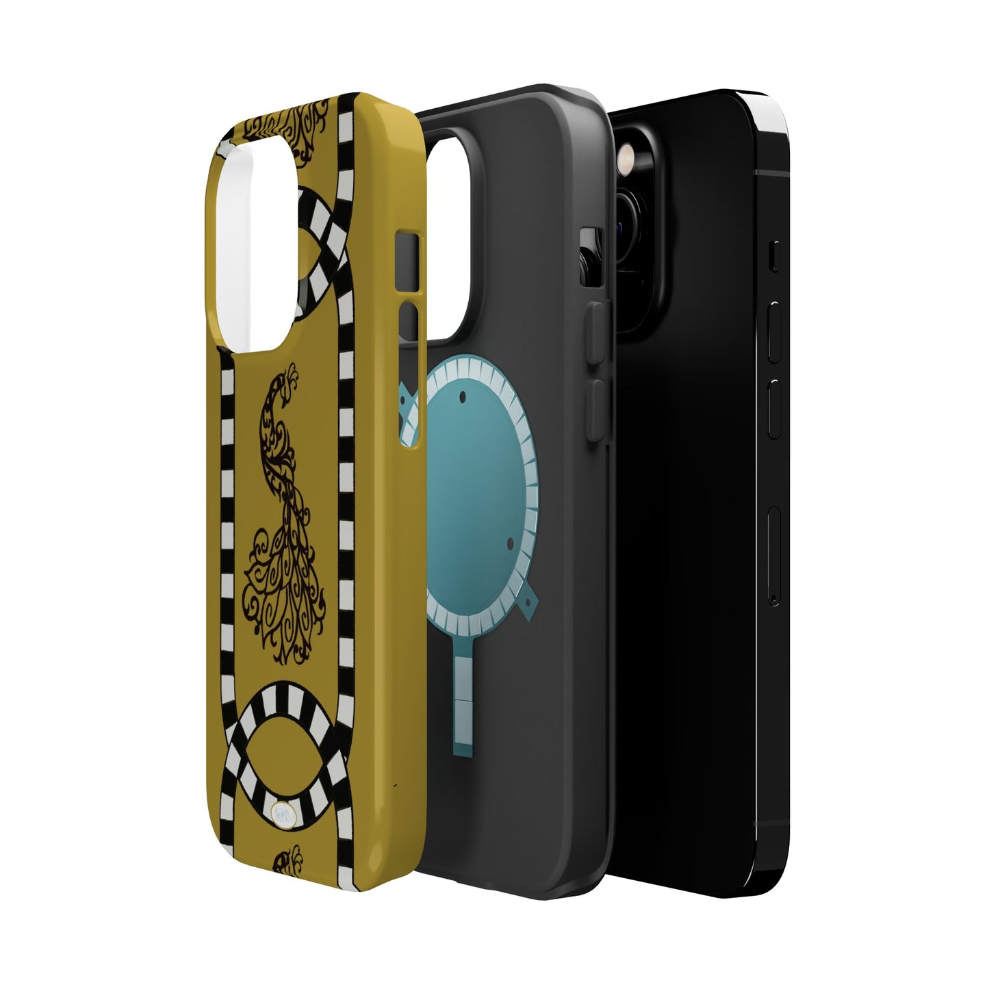 Feathered Stripe Mag Safe Case for iPhone