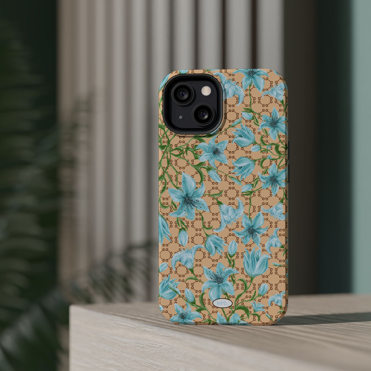 Horsebit Fleur Mag Safe Case for iPhone