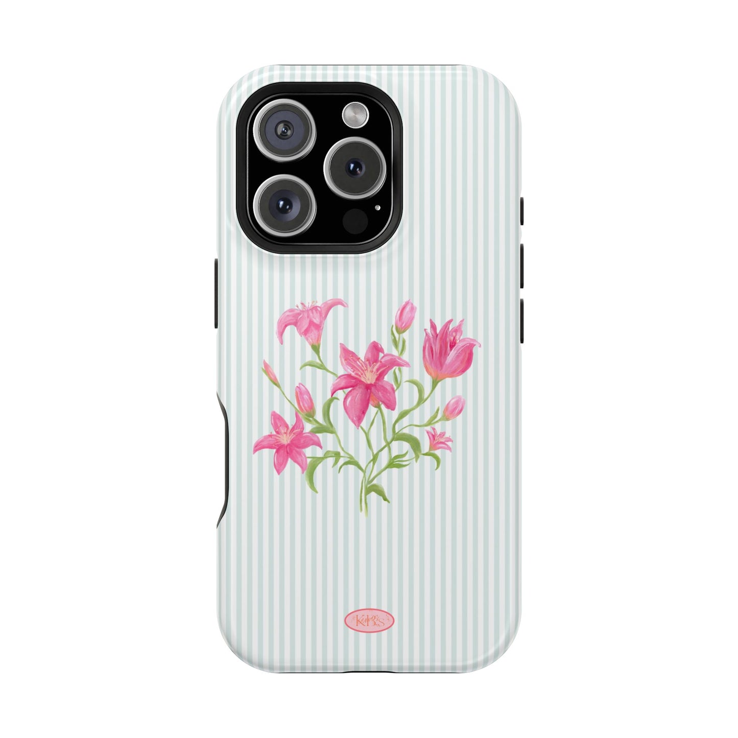 Lily Bloom Mag Safe Case for iPhone - Blue