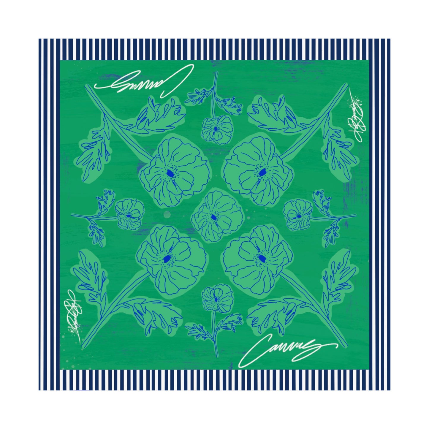 Flora Bloom Scarf Photo Print