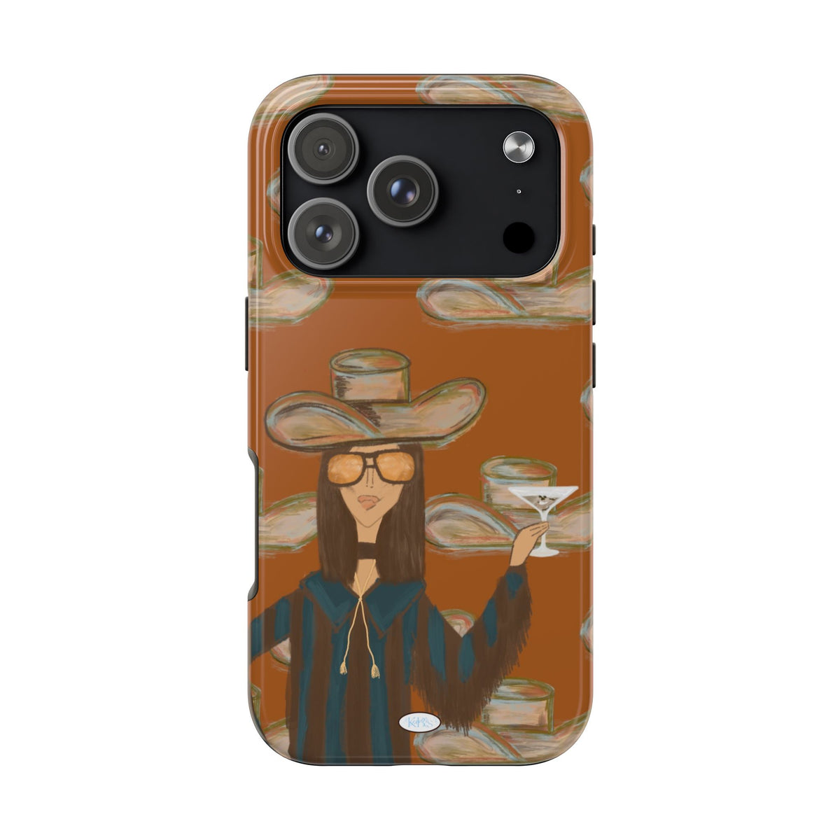Cocktail Cowgirl Tough Case for iPhone