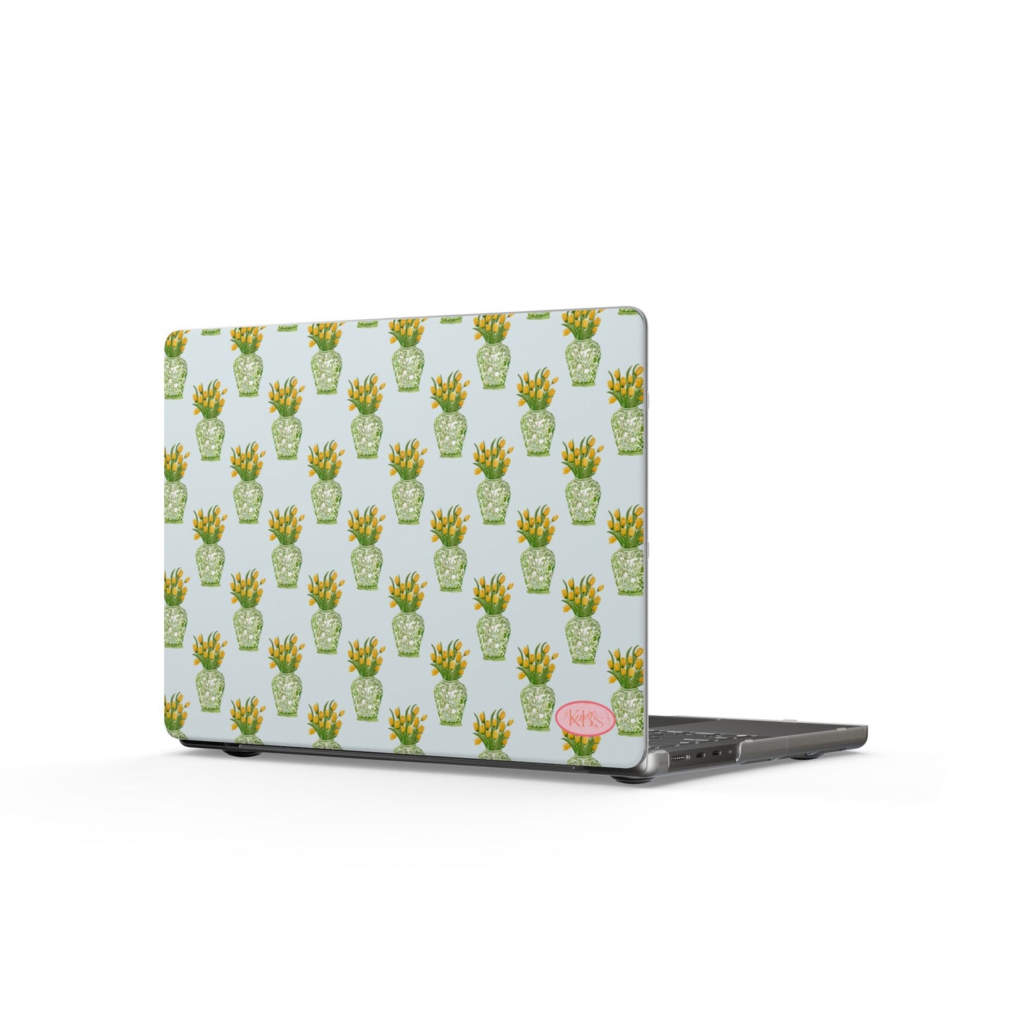 Tulip Haus Pattern MacBook Case