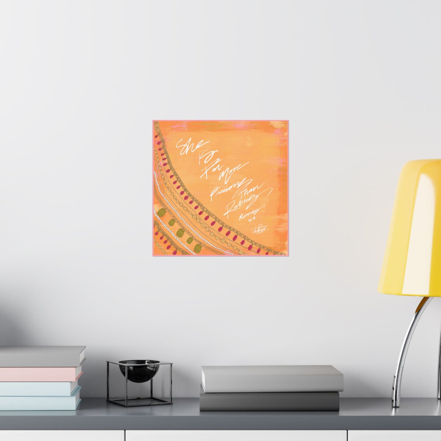 Proverbs 31 Scarf Photo Print