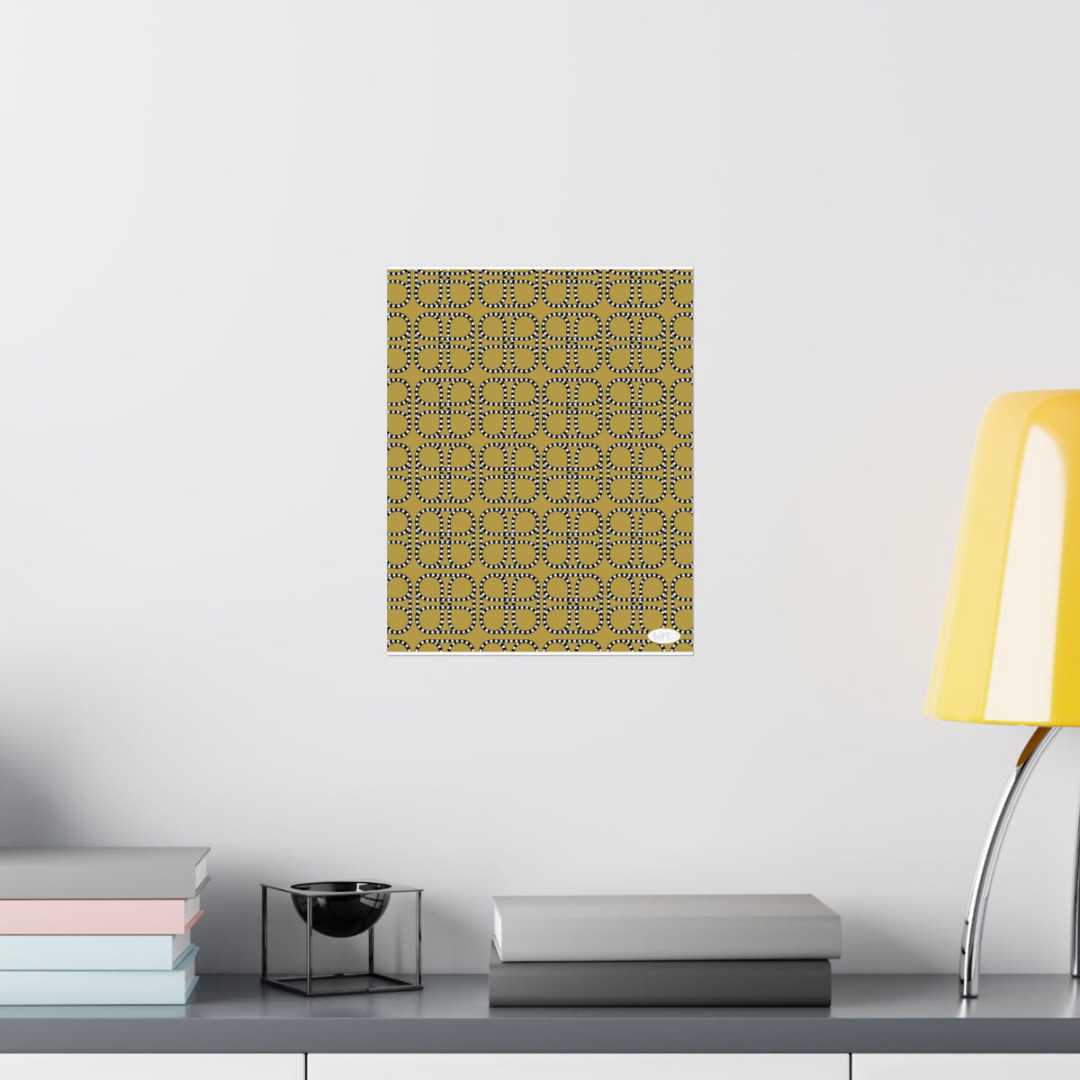 Looped Link Wall Print