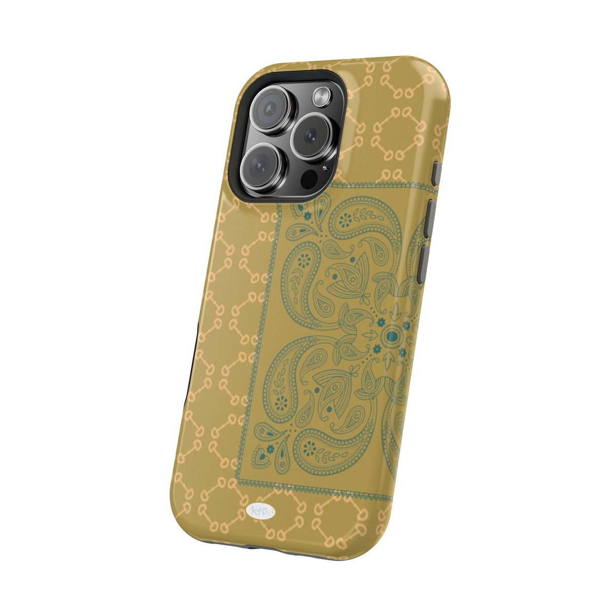 Horsebit Bandana Mag Safe Case for iPhone
