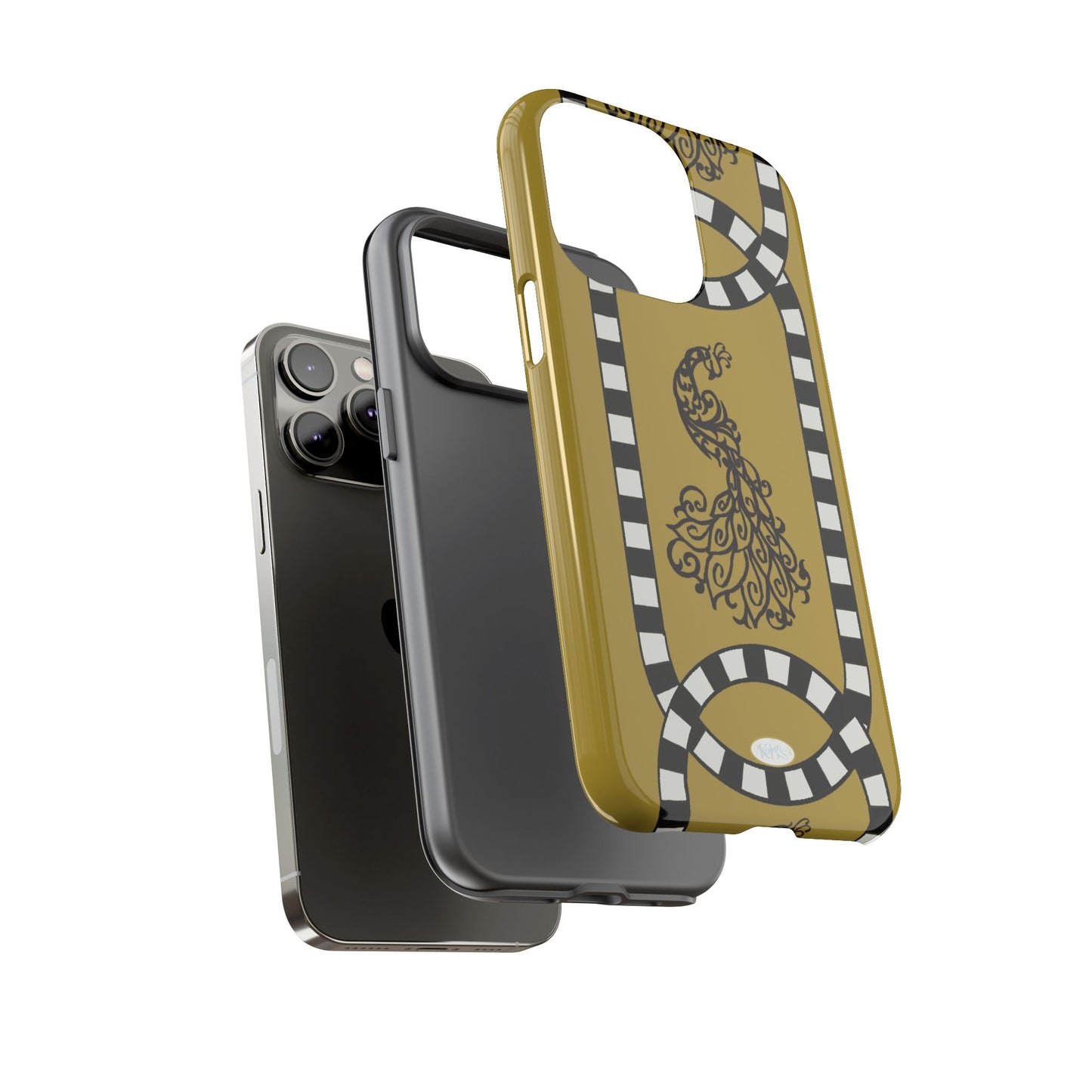 Feathered Stripe Tough Case for iPhone