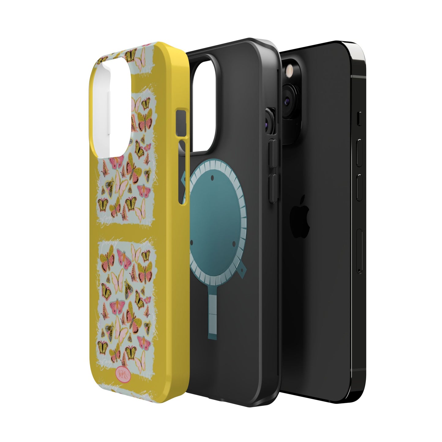 Butterfly Muse Scarf Mag Safe Case for iPhone