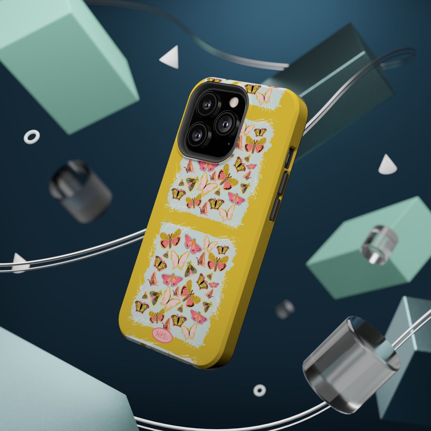 Butterfly Muse Scarf Mag Safe Case for iPhone